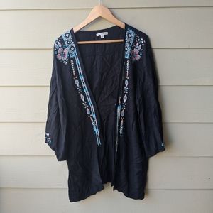 American Eagle Outfitters embroidery Kimono
